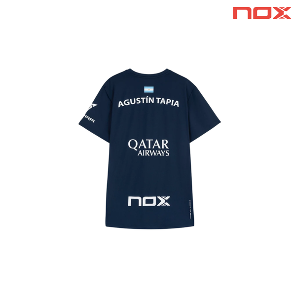Nox t-shirt sponsors AT10 dark blue