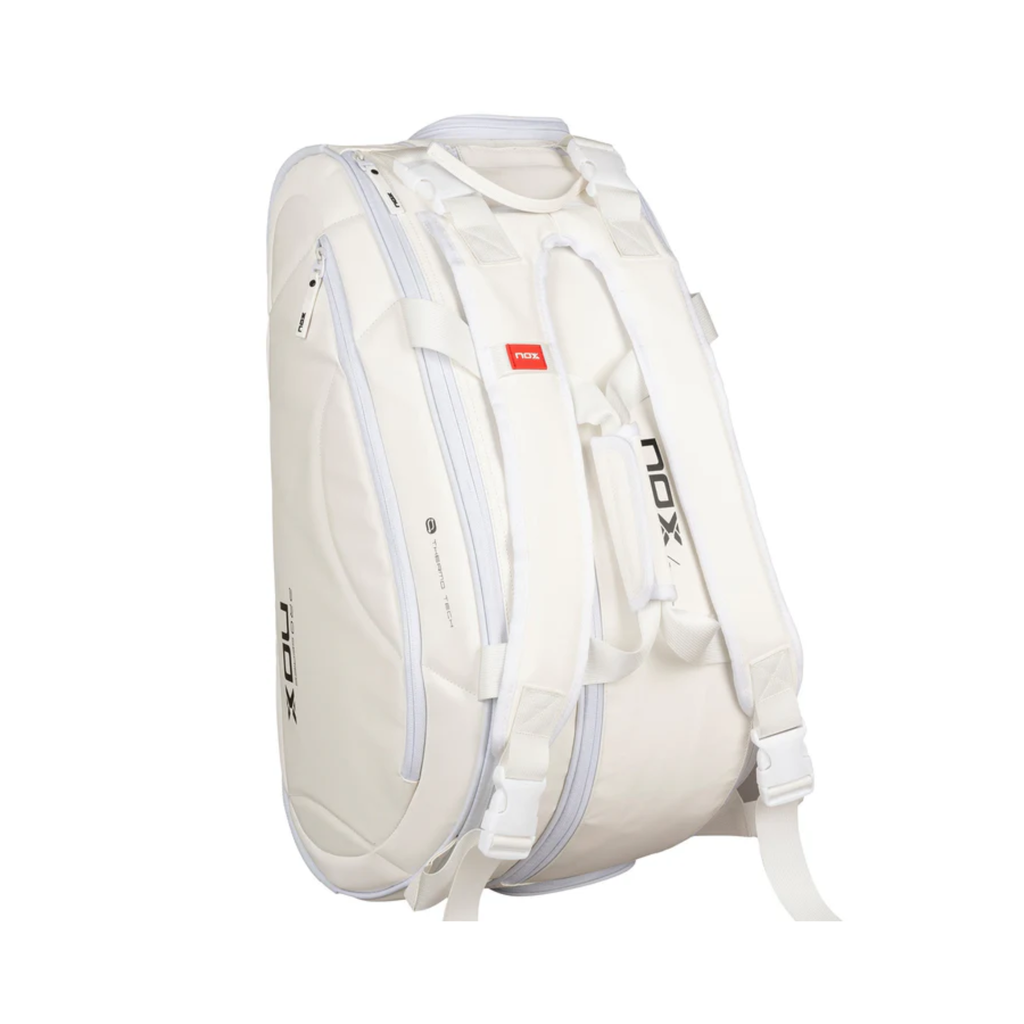 Nox pro series white padelbag