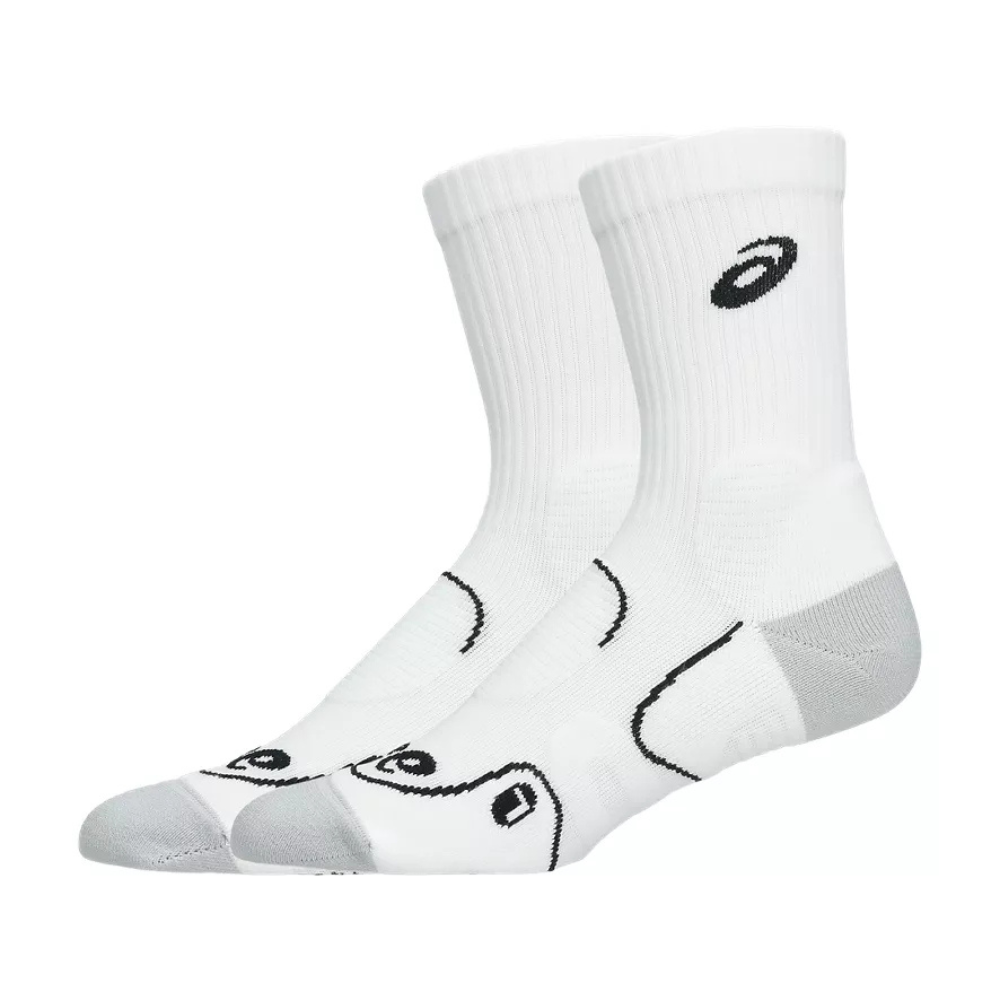 Chaussettes Asics Court+ Crew Blanc