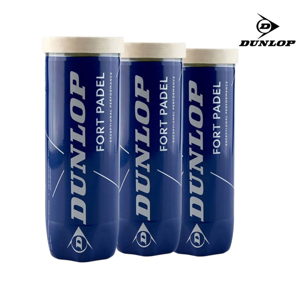 Dunlop Fort Padel Balls 3x3 pc