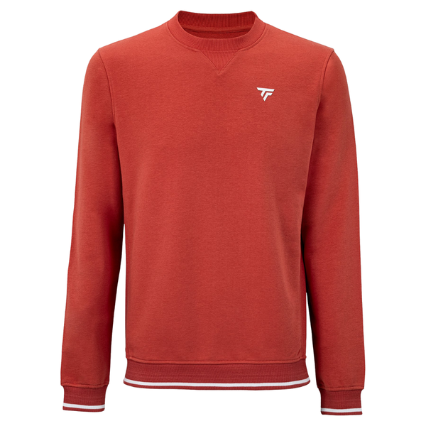 Pull Tecnifibre Team Terry Rouge Unisexe