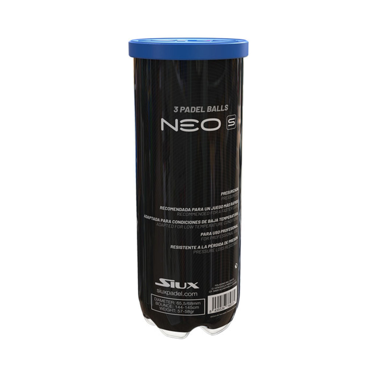 Siux Neo Speed Padel Balls (1 Can)