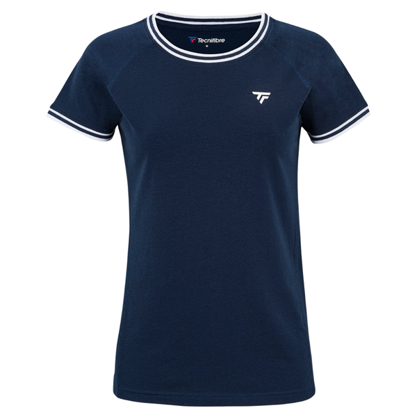 T-shirt Tecnifibre Team Stretch Bleu Marine Femme