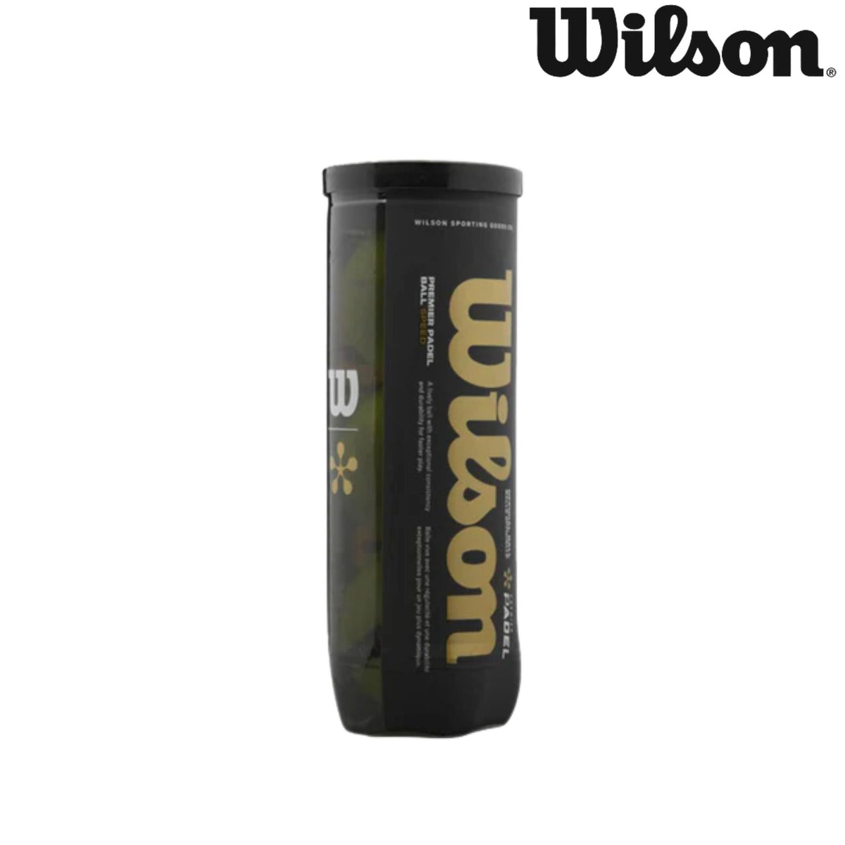 Wilson Premier Padel Speed Balls (1 Can)