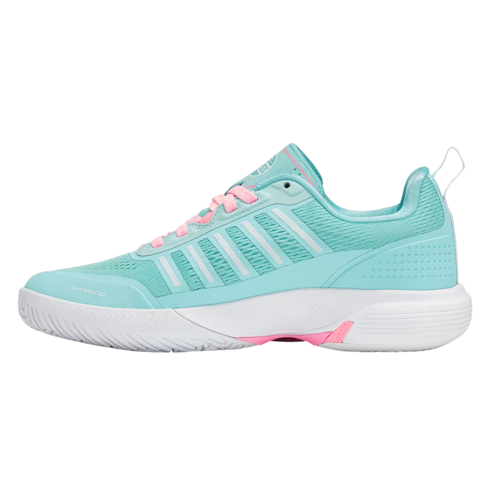 Chaussures de padel Femme K-Swiss Ultra Court Padel Bleu/Rose