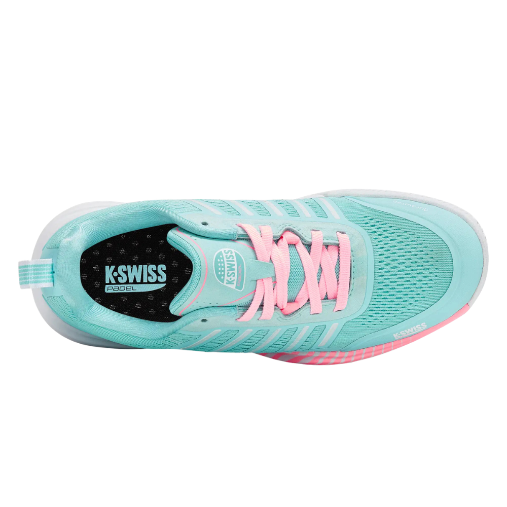 Chaussures de padel Femme K-Swiss Ultra Court Padel Bleu/Rose