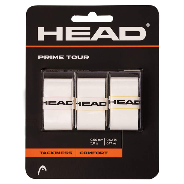 Surgrips Head Prime Tour Blanc x3