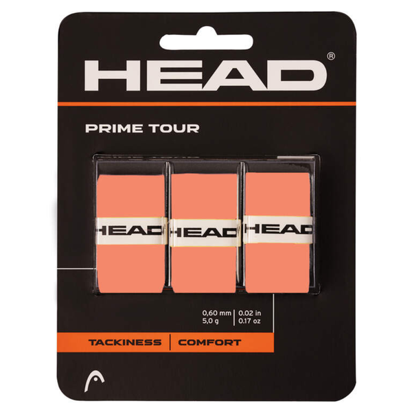Surgrips Head Prime Tour Orange Clair x3
