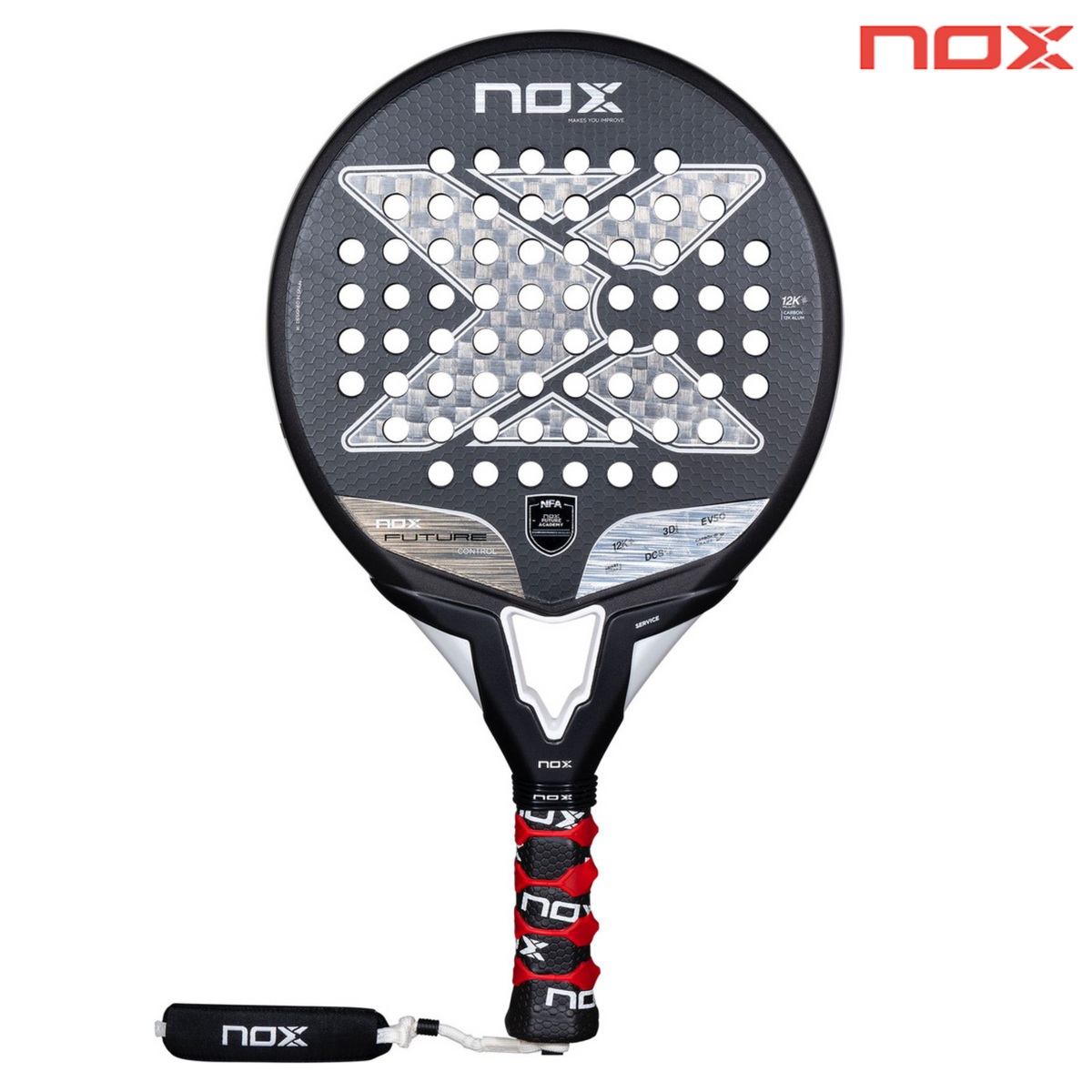 Nox Future Control 12K Alum | Padel Racket